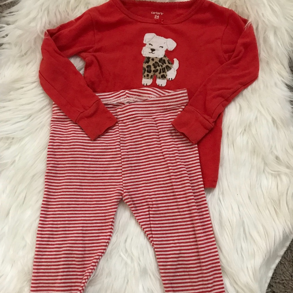 Carter’s girls dog pj’s